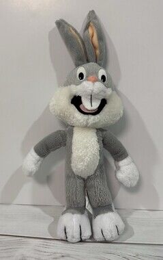 Vintage 1992 Warner Bros BUGS BUNNY Stuffed Toy Plush 11" tall